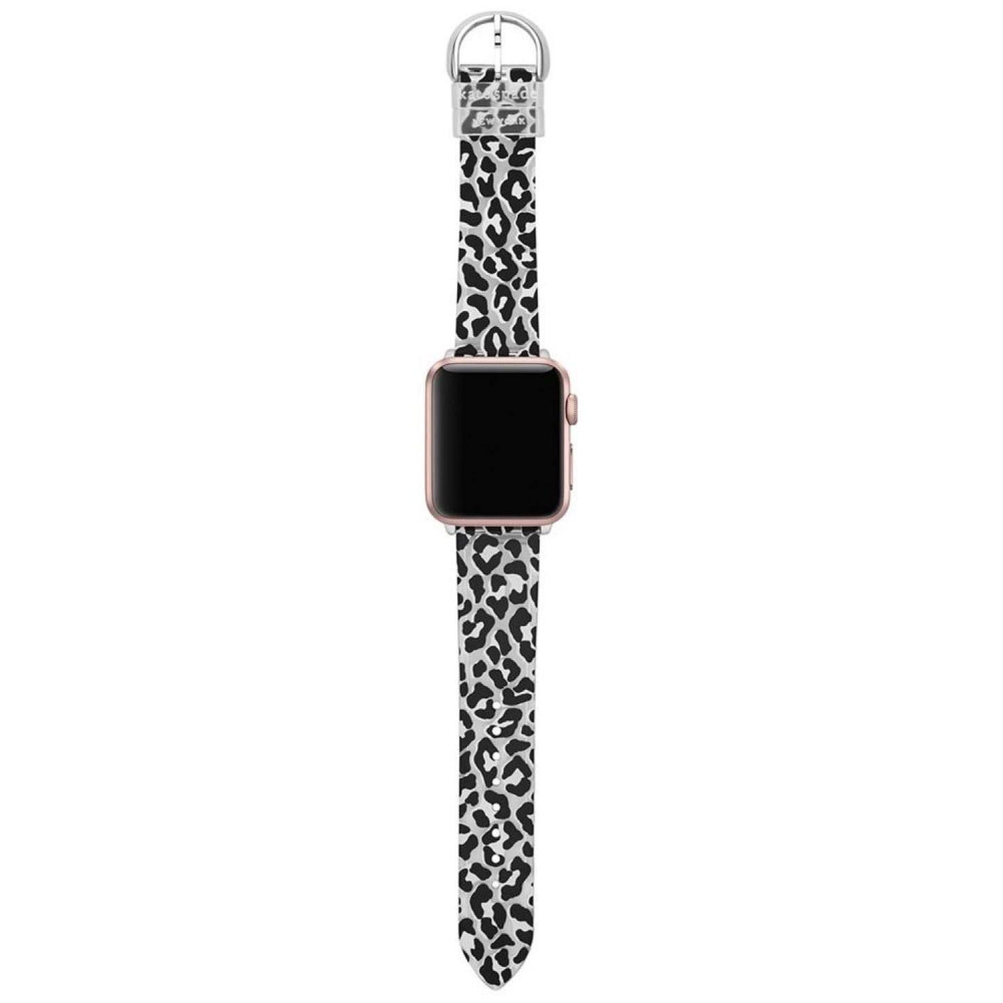 Women's Leopard Print Polyurethane Band for Apple Watch Strap