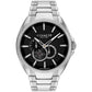 Men's Automatic Jackson Silver-Tone Stainless Steel Watch 45mm