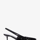 Emma Crocodile Embossed Leather Slingback Pump