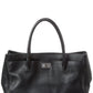 Chanel Black Caviar Leather Cerf Tote (Authentic Pre-Owned)