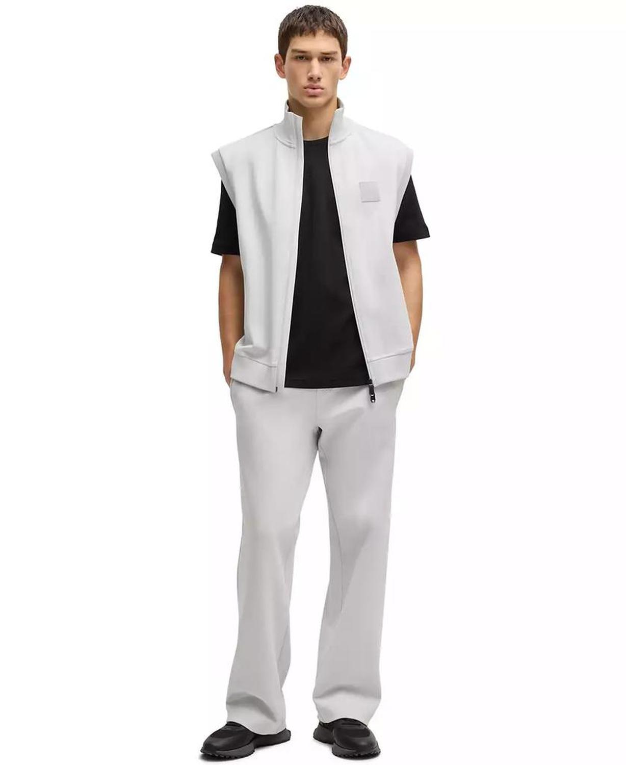 Men's Drop-Stitch Detail Relaxed-Fit T-Shirt