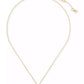 Gold-Tone Color Cubic Zirconia Poppy Mini Pendant Necklace, 16" + 3" extender