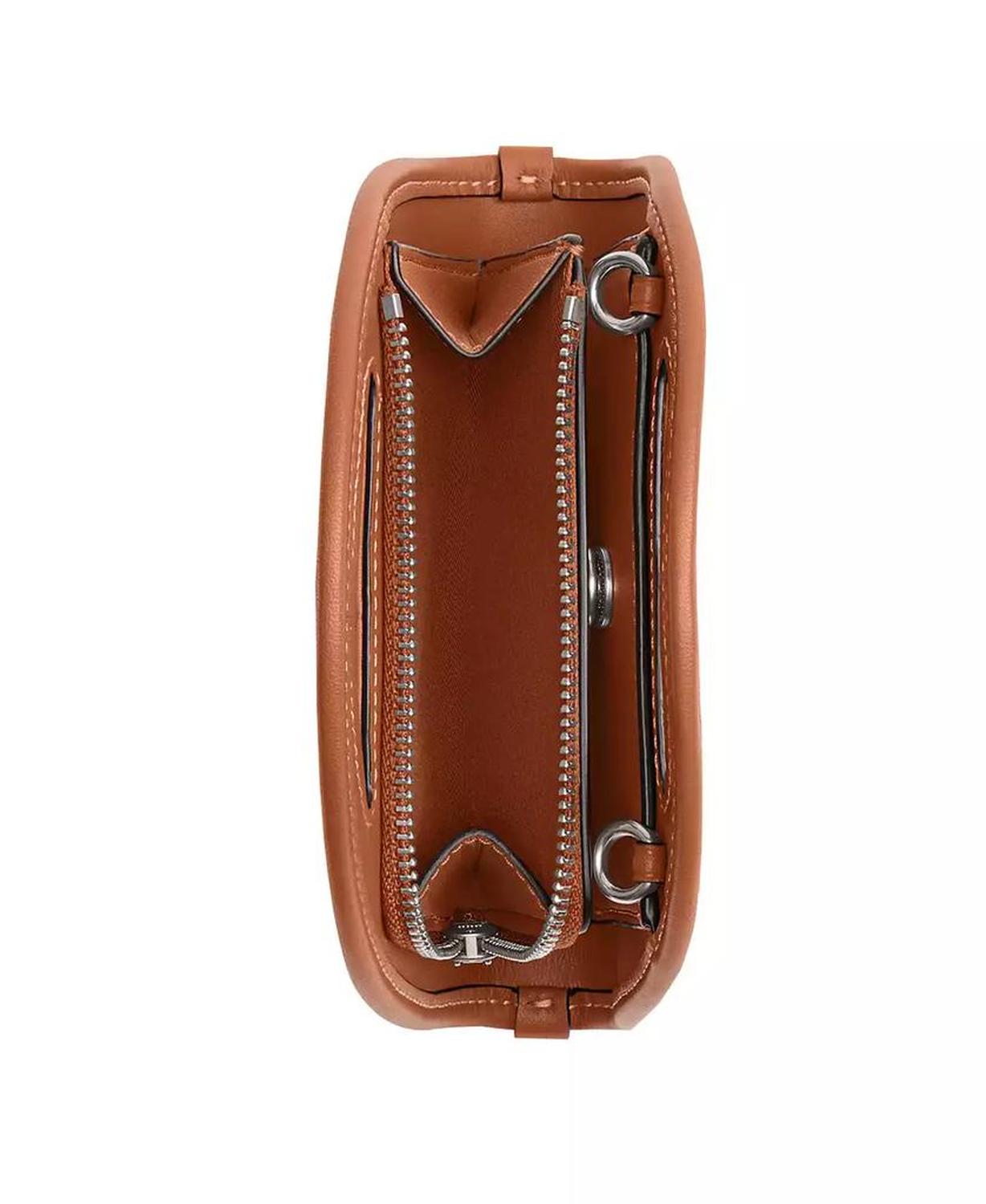 Crystal Top Handle Card Case Wallet