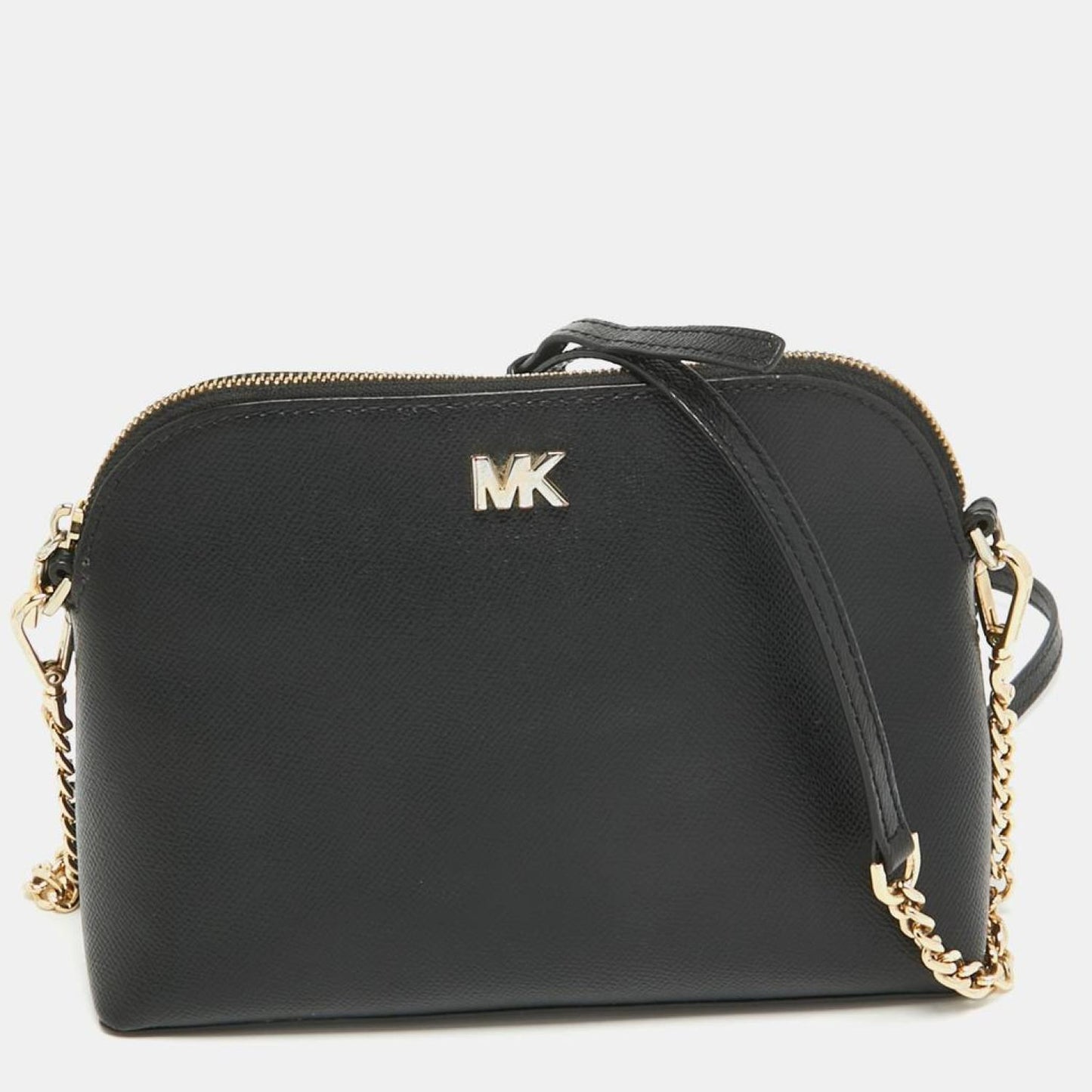 Michael Kors  Leather Dome Crossbody Bag