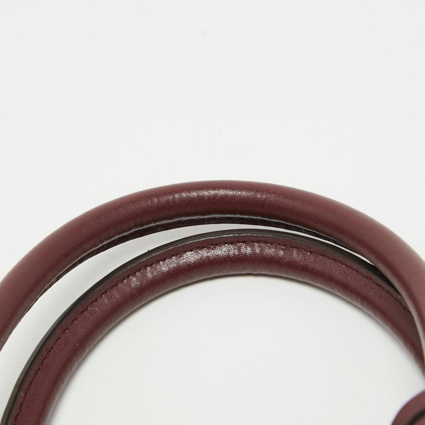 Michael Kors Red/burgundy Leather Small Mercer Tote