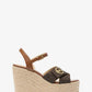 Hannah Signature Logo Wedge Sandal