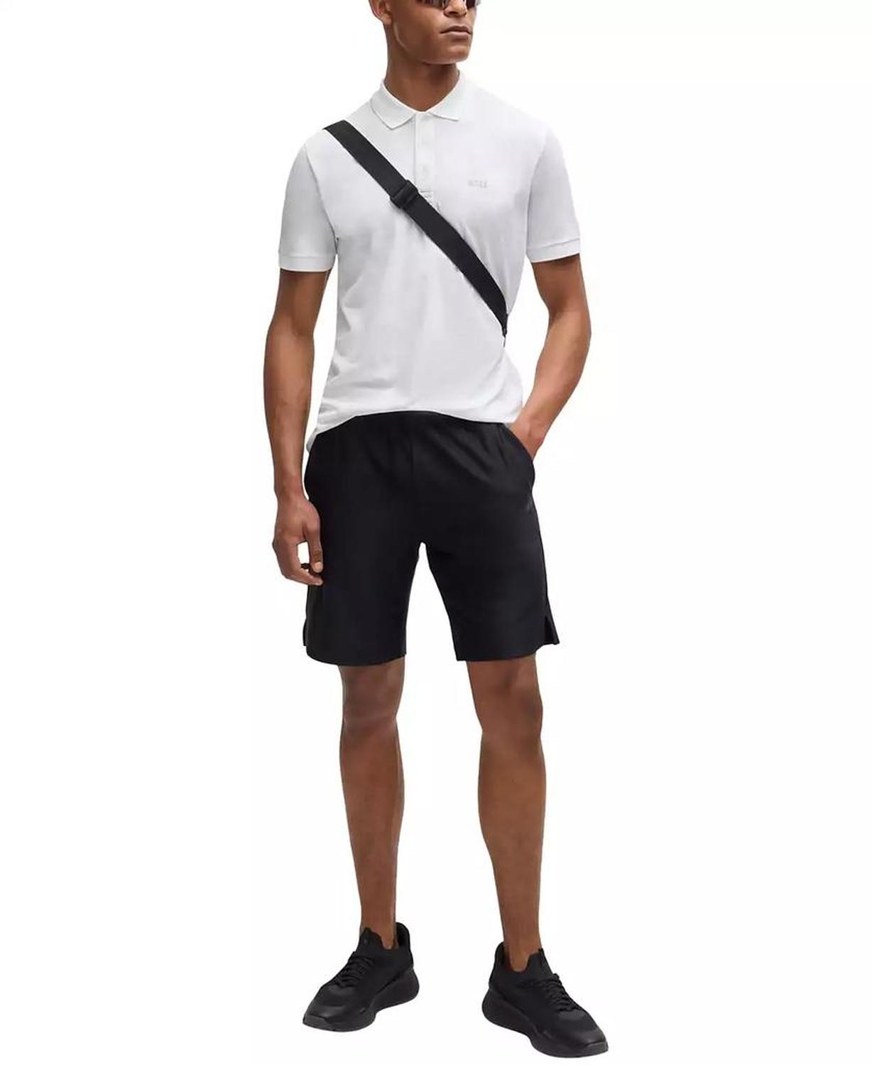 Men’s Reflective Print Polo