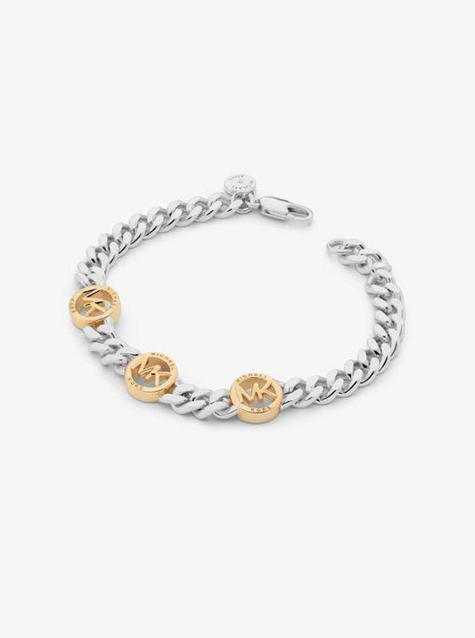 Greenwich Metal-Plated Brass Curb Link Bracelet