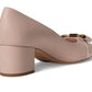 Bowdie Smooth Leather Ballet Pump