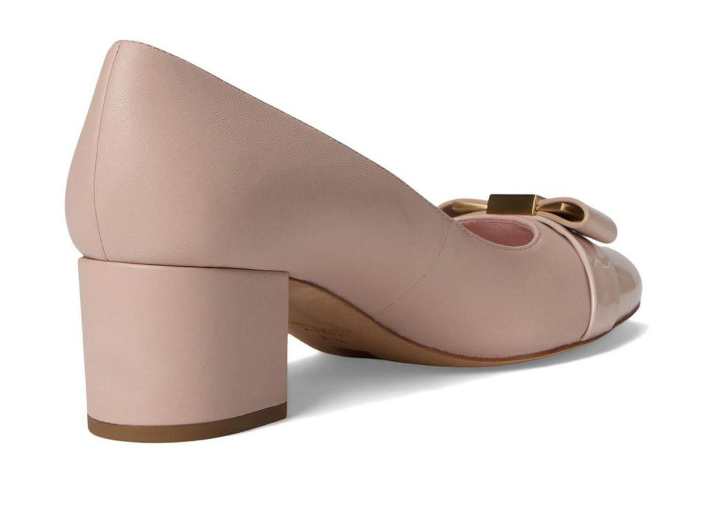 Bowdie Smooth Leather Ballet Pump