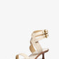 Irene Leather Kitten Heel Sandal