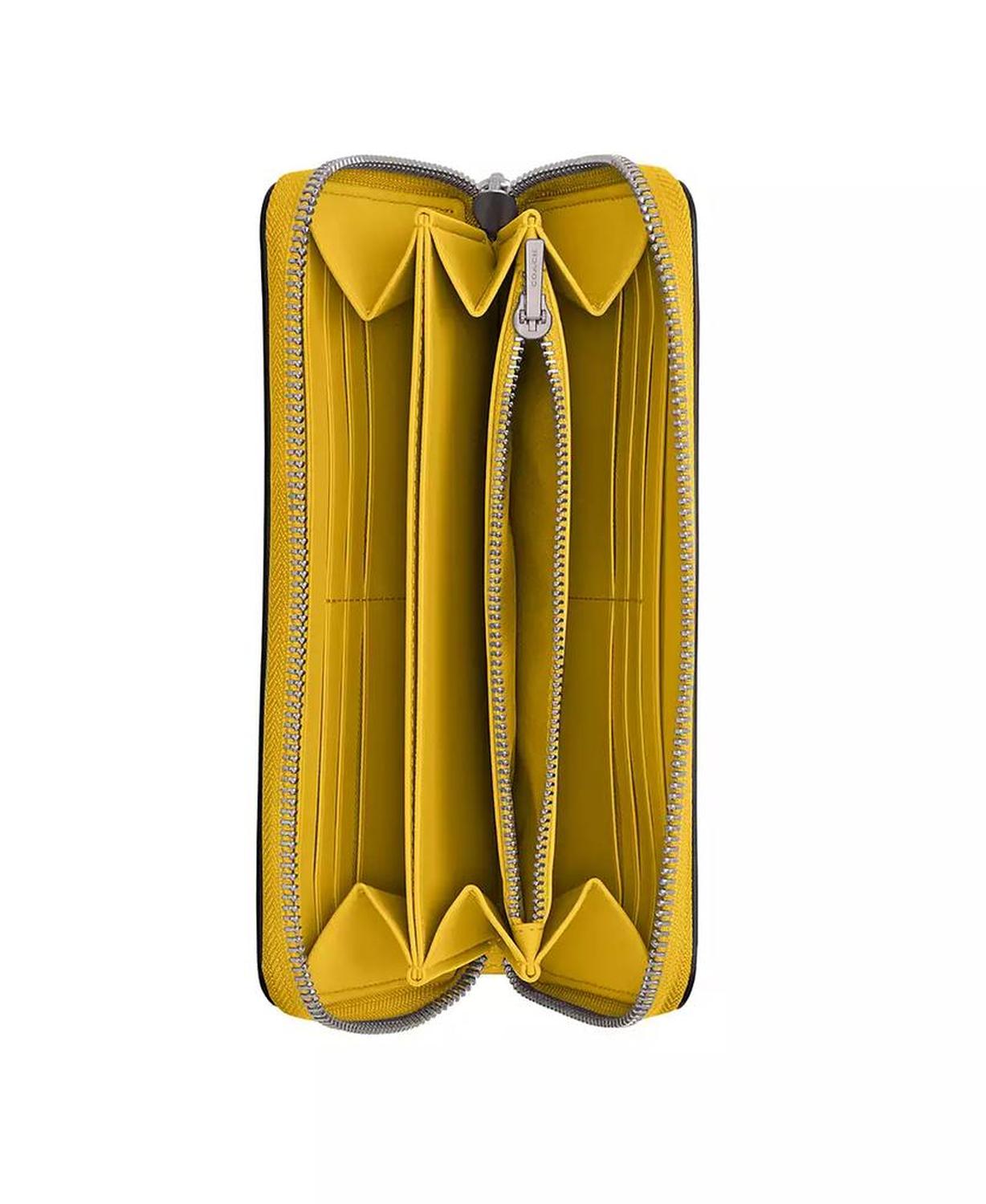 Women's Accordion Zip Coin Pocket Wallet