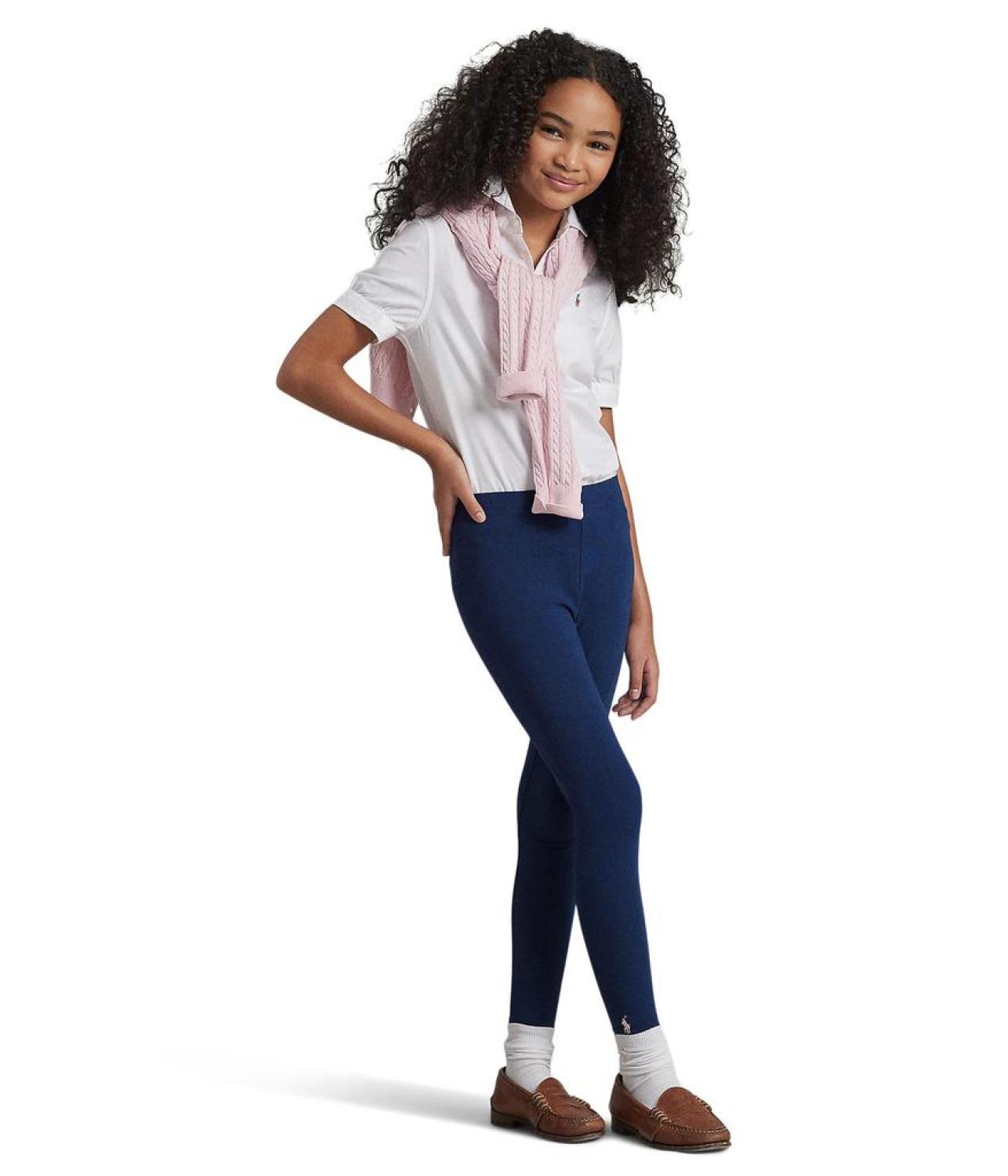 Stretch Cotton Legging (Big Kids)