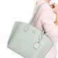 Suite Leather Tote Bag