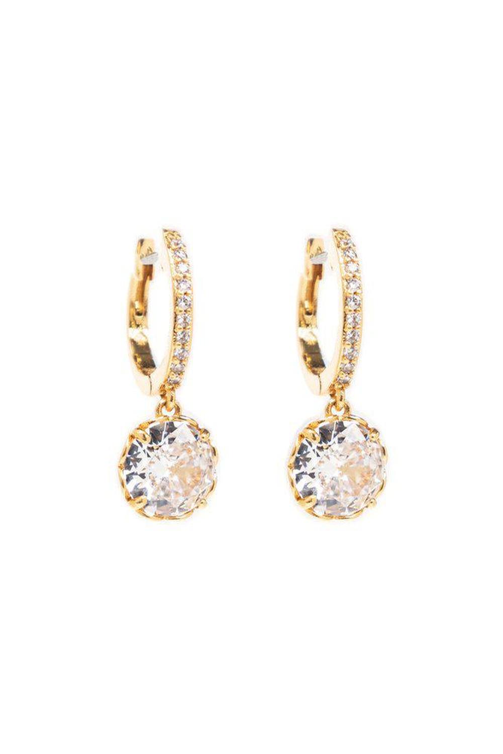 Kate Spade That Sparkle Pavé Mini Hoop Earrings