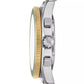 Men's Maritime Chronograph Silver-Tone Stainless Steel Watch, 45mm