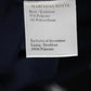 Marchesa Notte Womens Back Zip Side Slit Satin Embellished Gown Navy
