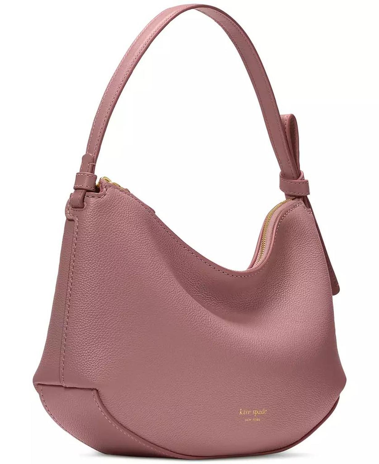 Loop Medium Pebbled Leather Shoulder Bag