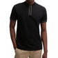 Men’s Cotton-Piqué Zip-Neck Polo