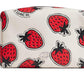 Essential Cosmetic Pouch with Strawberry Print