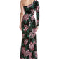 Marchesa Notte One-Shoulder Gown