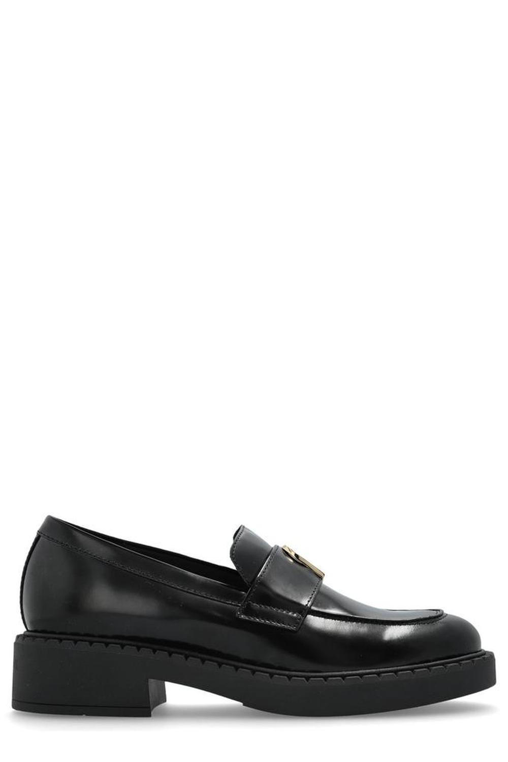 Furla New Legacy Logo Plaque Loafers