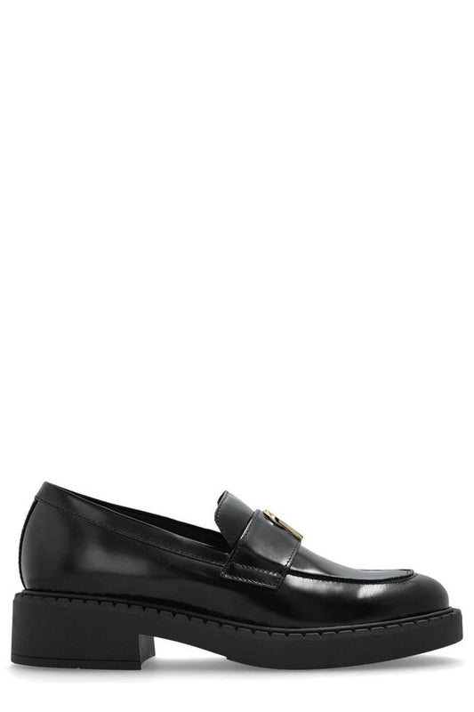 Furla New Legacy Logo Plaque Loafers