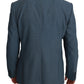 Dolce & Gabbana Elegant Light Blue Slim Fit Blazer