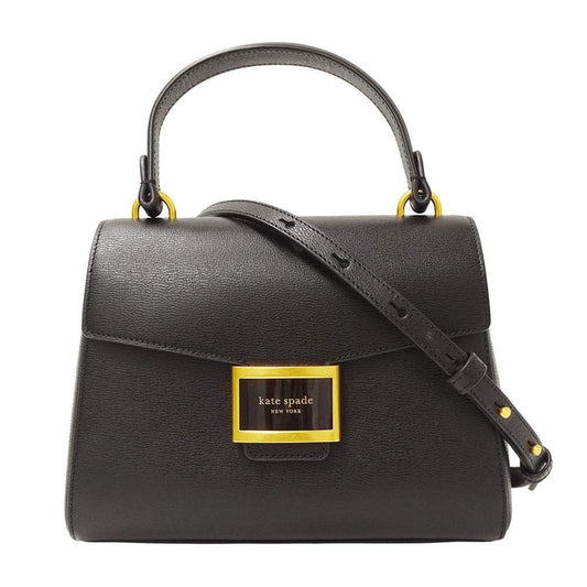 Leather Handbag Shoulder Bag (Pre-Owned)