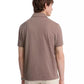 Men's Short Sleeve Bubble Knit Polo Shirt