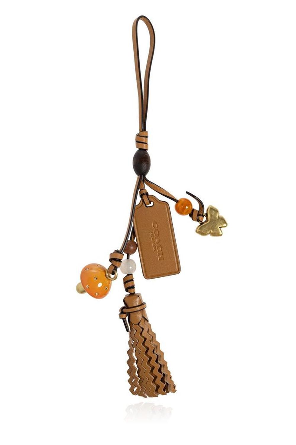 Coach Mushroom Heritage Bag Charm