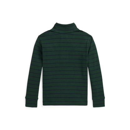 Striped Cotton Quarter-Zip Pullover (Toddler/Little Kid)