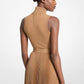 Stretch Cashmere Turtleneck Bodysuit