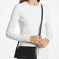 Empire Large Leather Convertible Crossbody Bag
