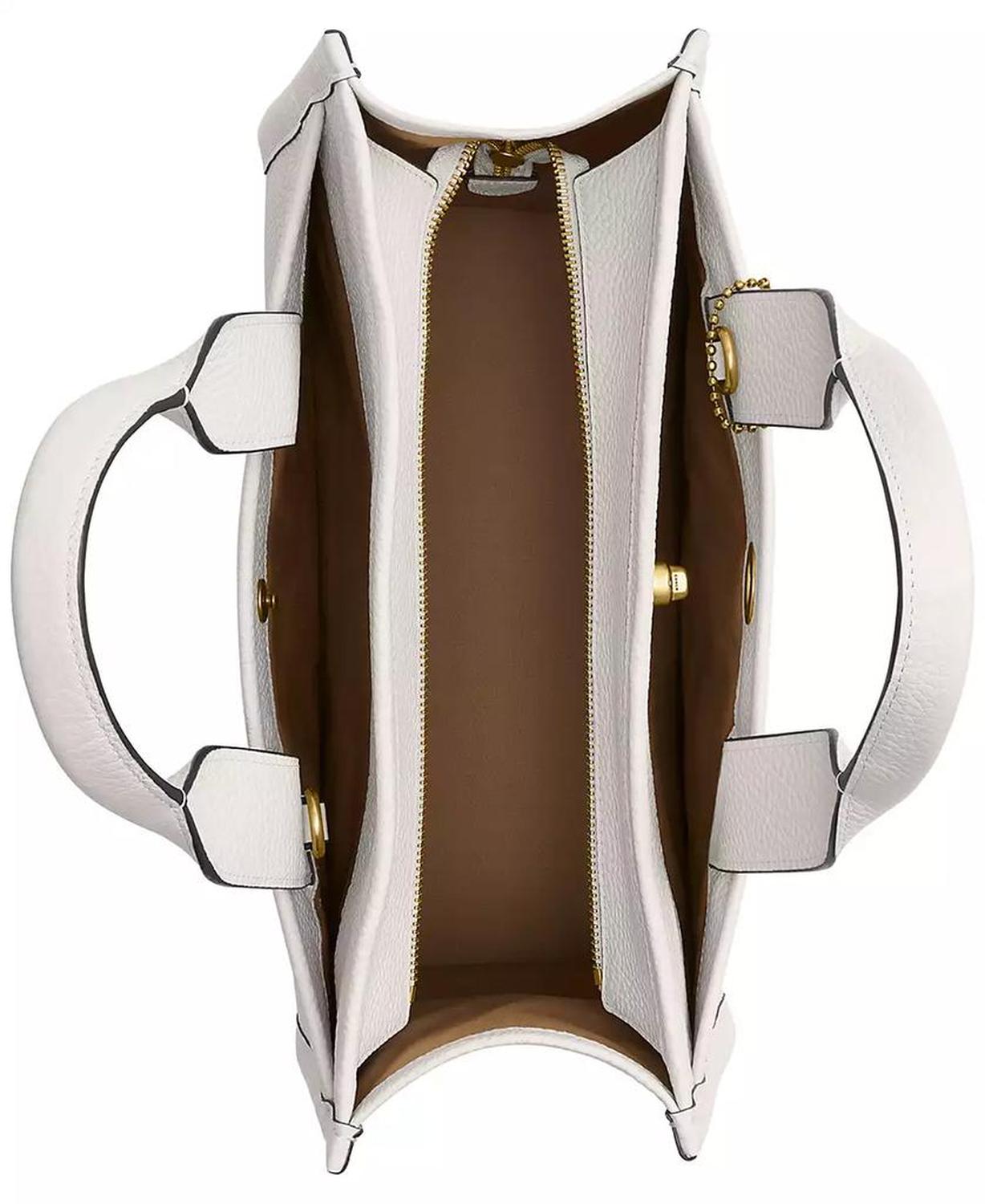Medium Bubble Leather Cargo Tote Bag