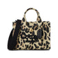 Cargo Tote Bag 20 With Leopard Print