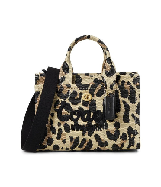 Cargo Tote Bag 20 With Leopard Print