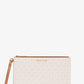 Jet Set Large Signature Logo Wristlet