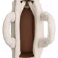 Shearling Cargo Medium Tote Bag
