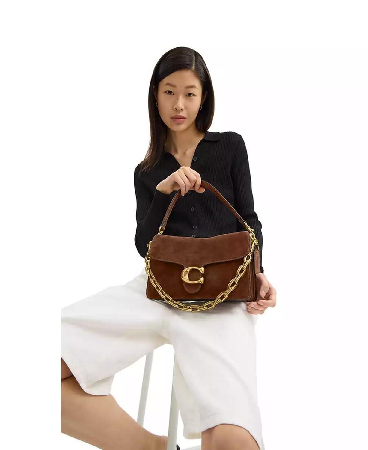 Chain Tabby Snap Shoulder Bag