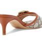 Margot Sandals In Signature Textile Jacquard
