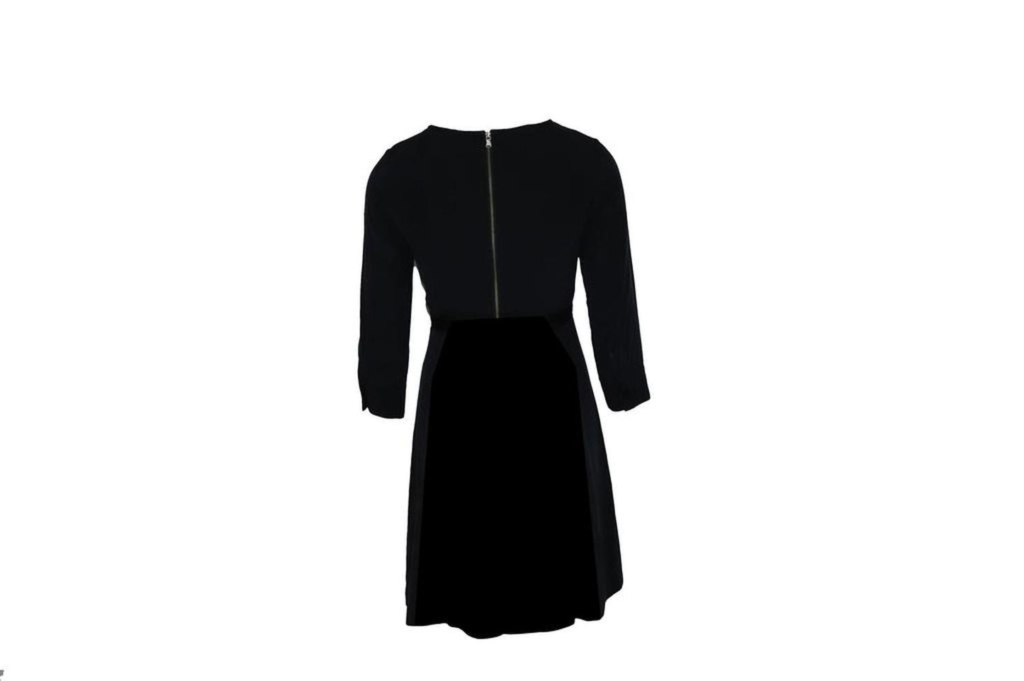 Marc by Marc Jacobs Avery Color Block Dress in Black Silk
