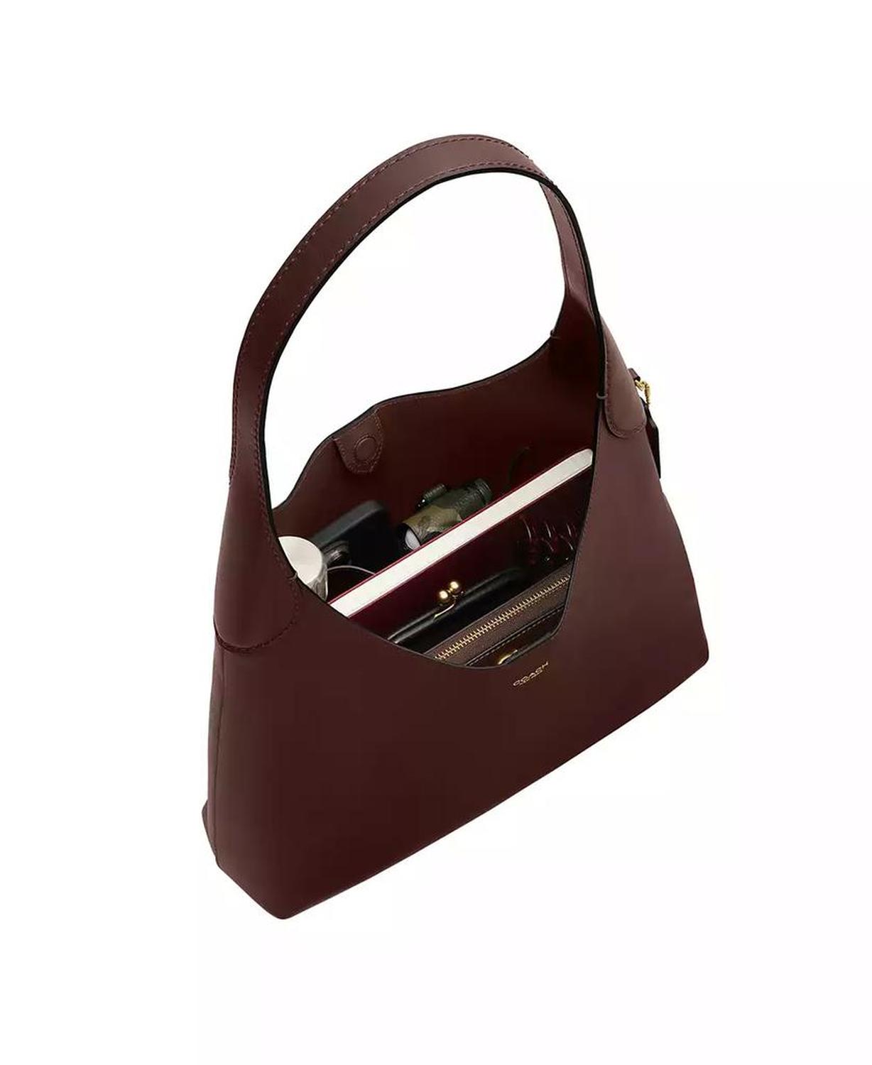 Brooklyn Medium Leather Shoulder Bag 34