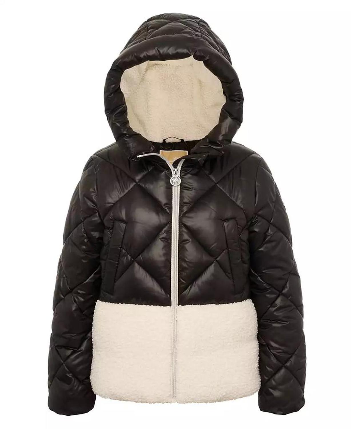Toddler & Little Girls Diamond Quilt Puffer Jacket