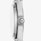 Lennox Pavé Silver-Tone Curb-Link Watch