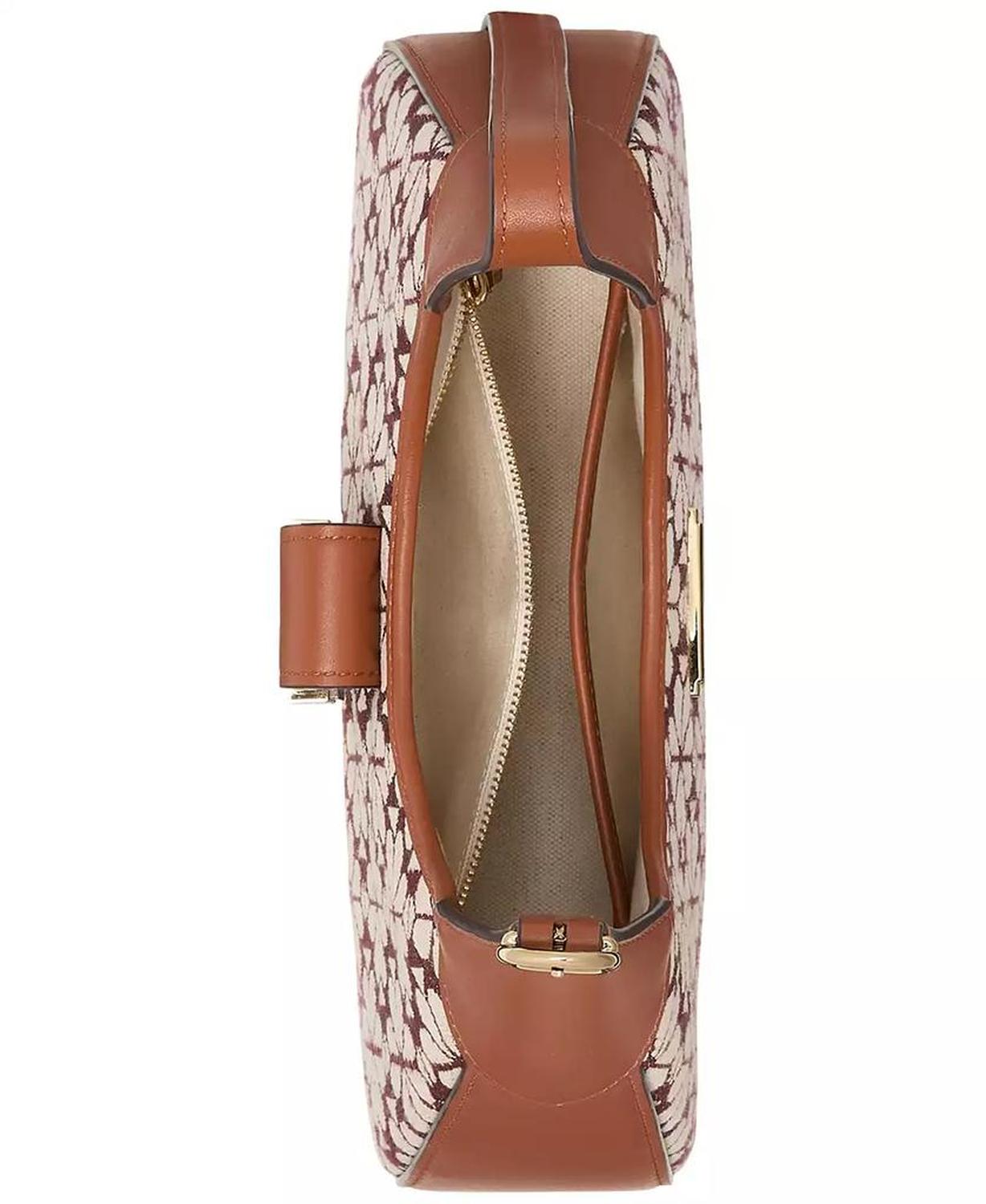 Spade Flower Jacquard Shoulder Bag
