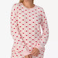 Women's 2-Piece Sleepwear Long-Sleeve Top and Jogger Pajama Set