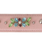 Dolce & Gabbana Stunning Pink Crystal Studded Leather Strap
