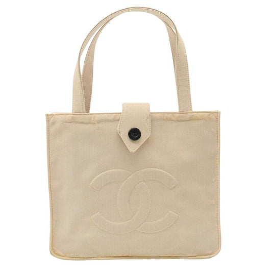 Chanel Chocolate Bar  Synthetic Tote Bag (Pre-Owned)