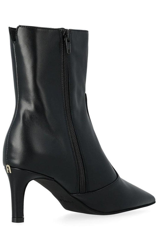 Furla Essential Pointed-Toe Ankle Boots